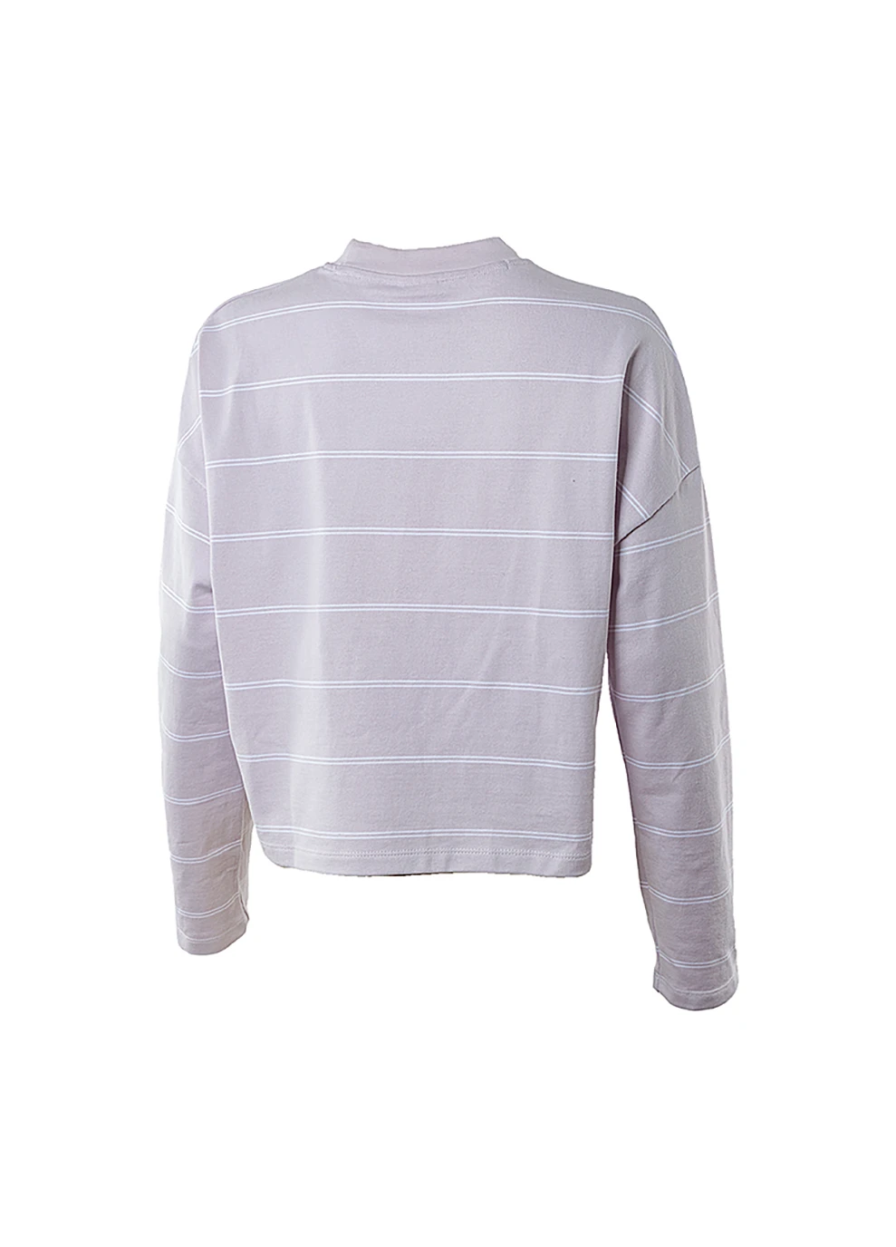 Жіноча Кофта W NSW JSY STRIPE LS TOP Рожевий Nike (260793189)