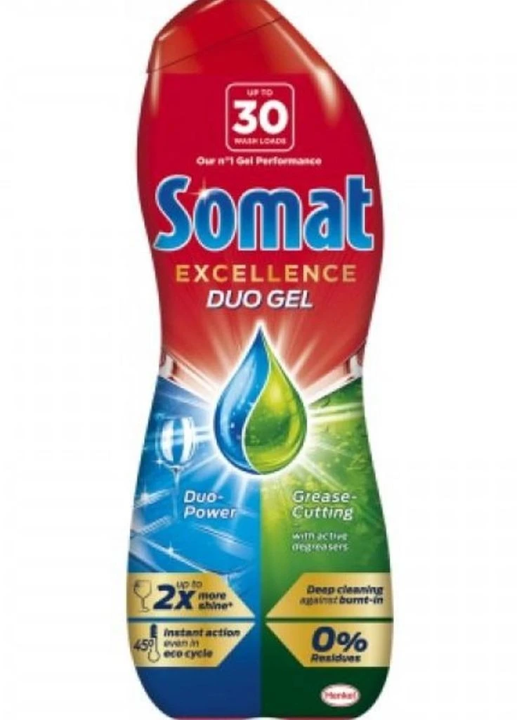 Ополіскувач для посудомийної машини Duo Gel 540 мл Somat (260791761)