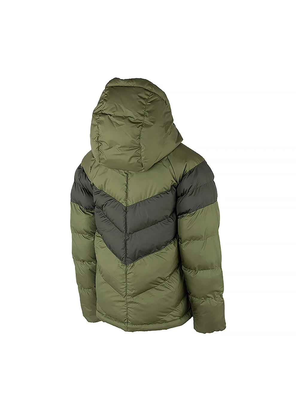 Оливковая (хаки) демисезонная детская куртка k nsw synfl hd jkt хаки Nike
