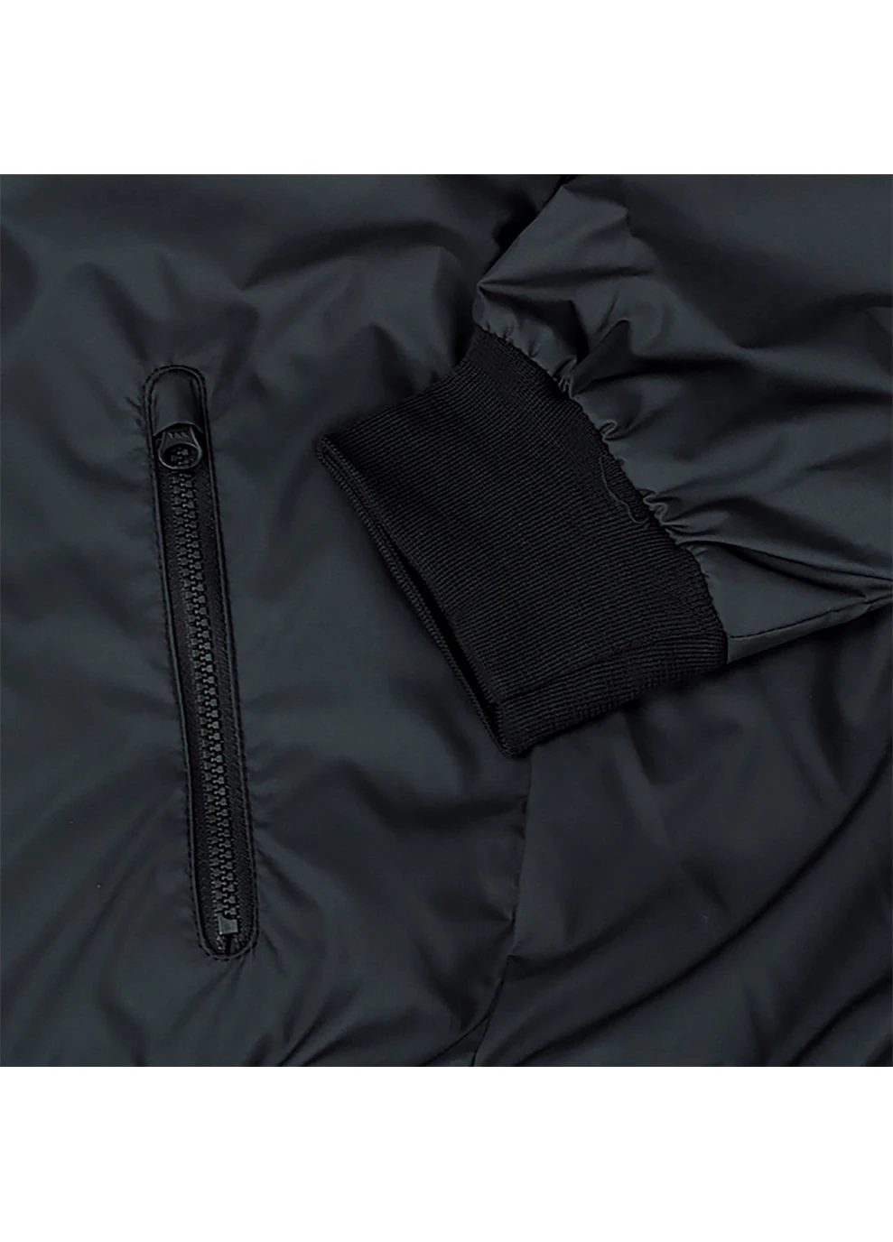 Черная демисезонная детская ветровка b nsw wr jkt hd черный Nike