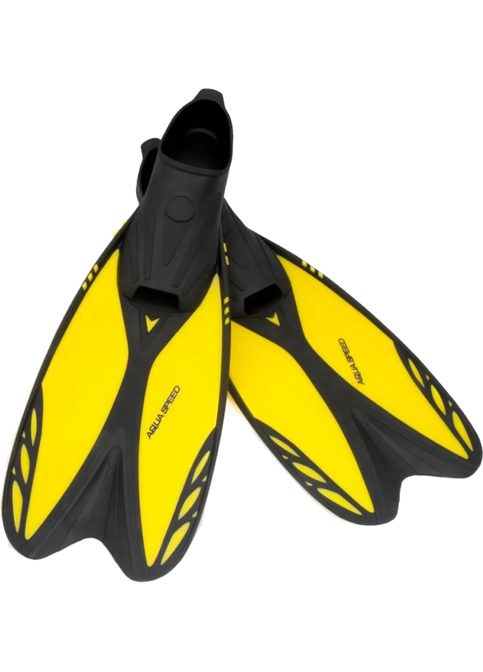 Ласти Aquaspeed Vapor 6711 (724-18) 28/30 (19-20 см) Чорно-жовті (5908217667113) Aqua Speed (260795395)