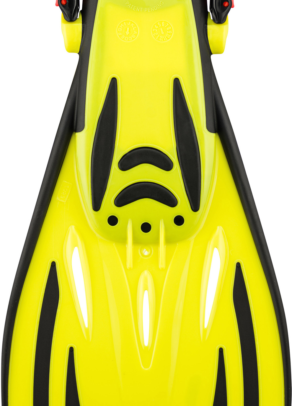 Ласты Aquaspeed Wombat 530-18-1 38/41 (24-27 см) Черно-желтые (5908217630377) Aqua Speed (260796322)