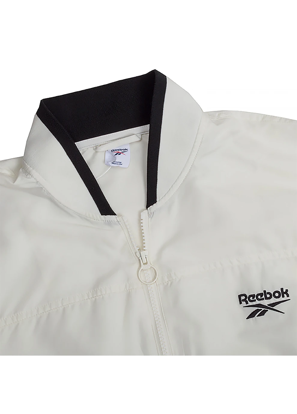 Белая демисезонная ветровка Reebok