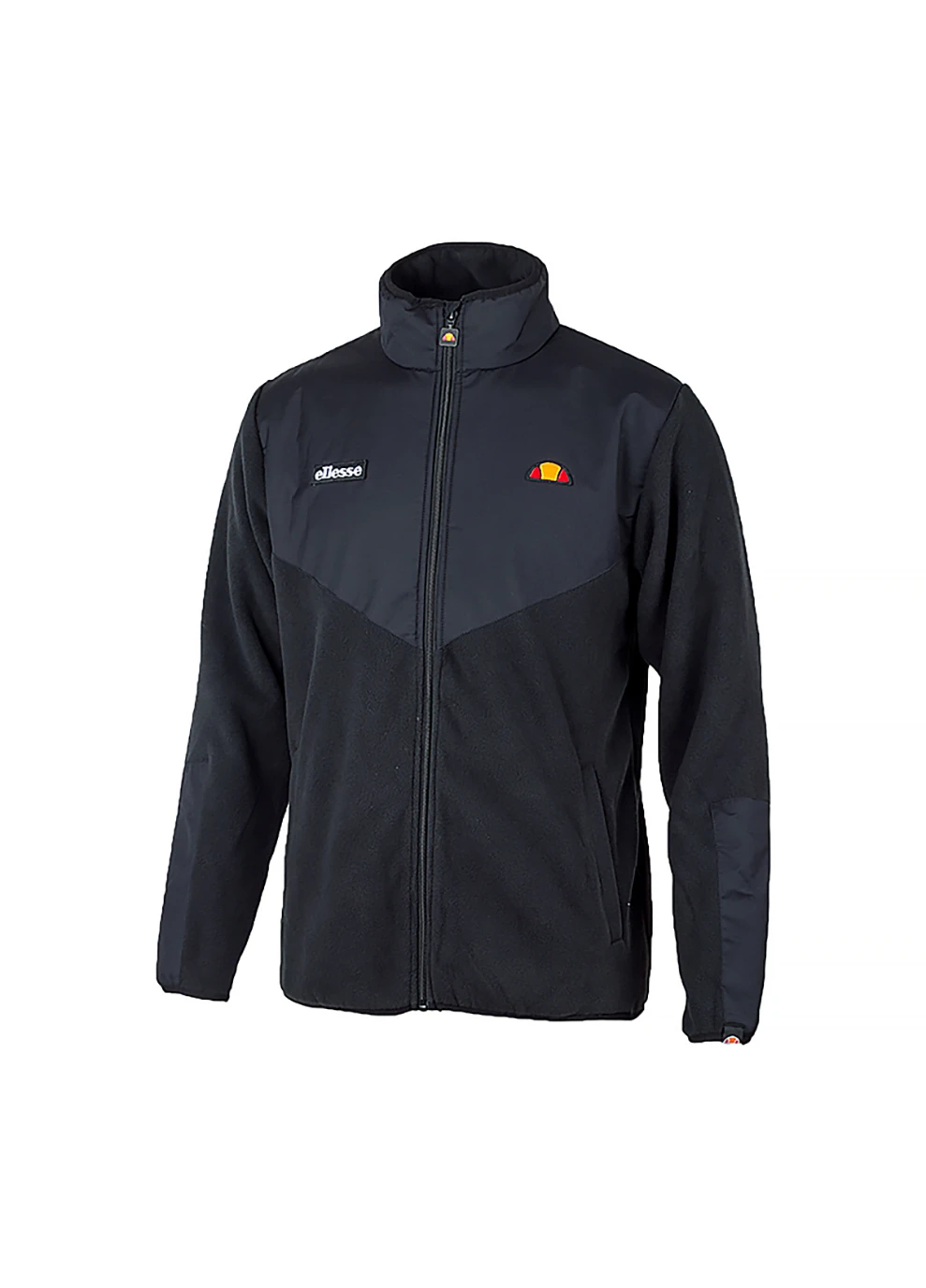 Черная демисезонная мужская куртка jordan m j ess puffer jacket черный Ellesse