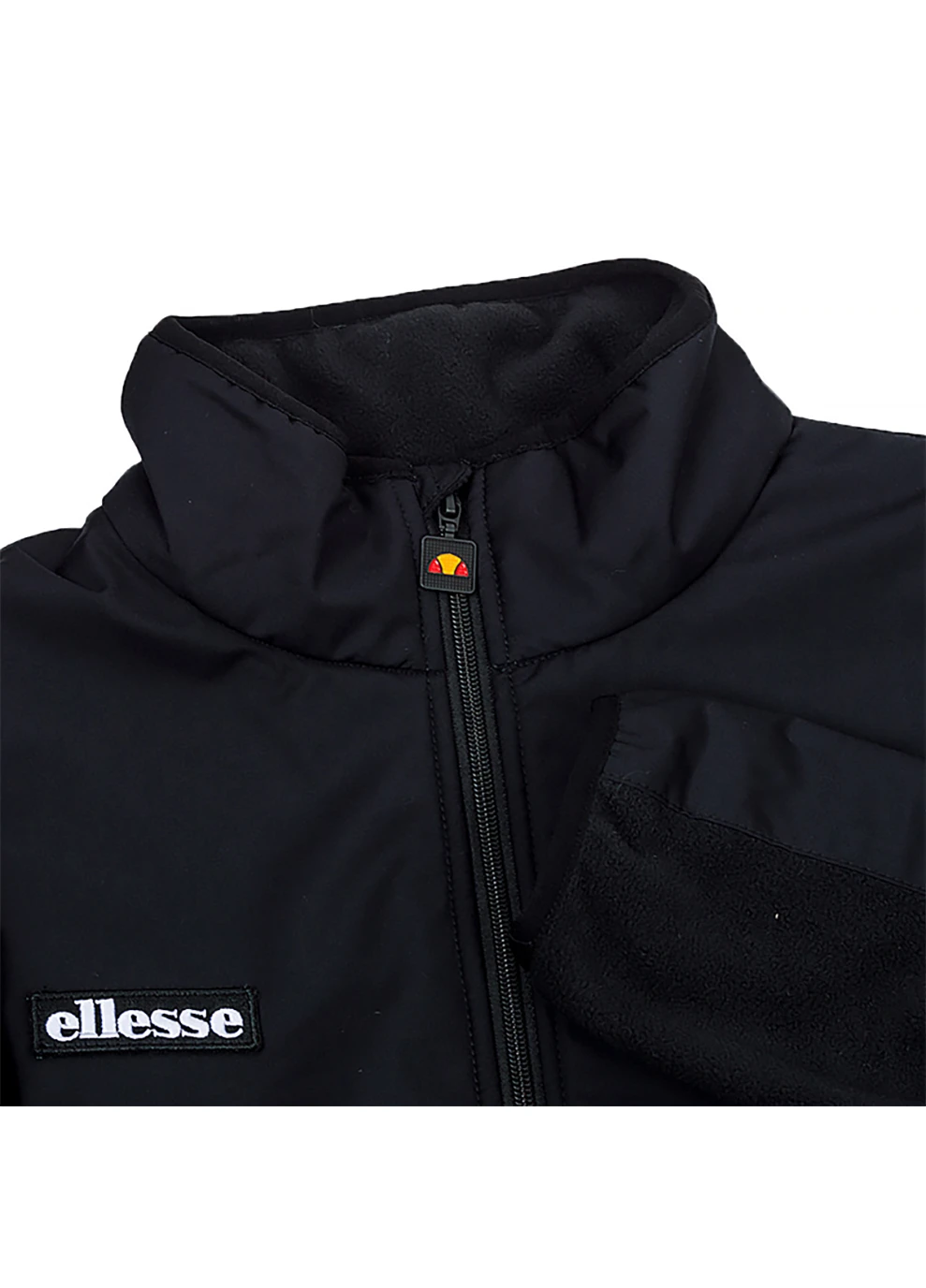 Черная демисезонная мужская куртка jordan m j ess puffer jacket черный Ellesse