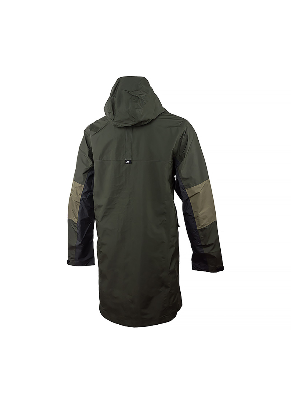 Оливковая (хаки) демисезонная мужская куртка m nsw sfadv shell hd parka хаки m (dm5497-355 m) Nike
