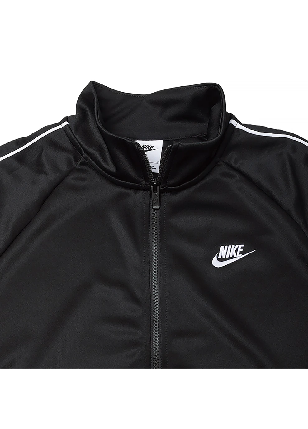 Черная демисезонная мужская куртка m nk club pk fz jkt черный s (dx0670-010 s) Nike