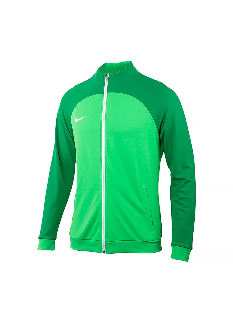 Зеленая демисезонная мужская куртка m nk df acdpr trk jkt k зеленый l (dh9234-329 l) Nike
