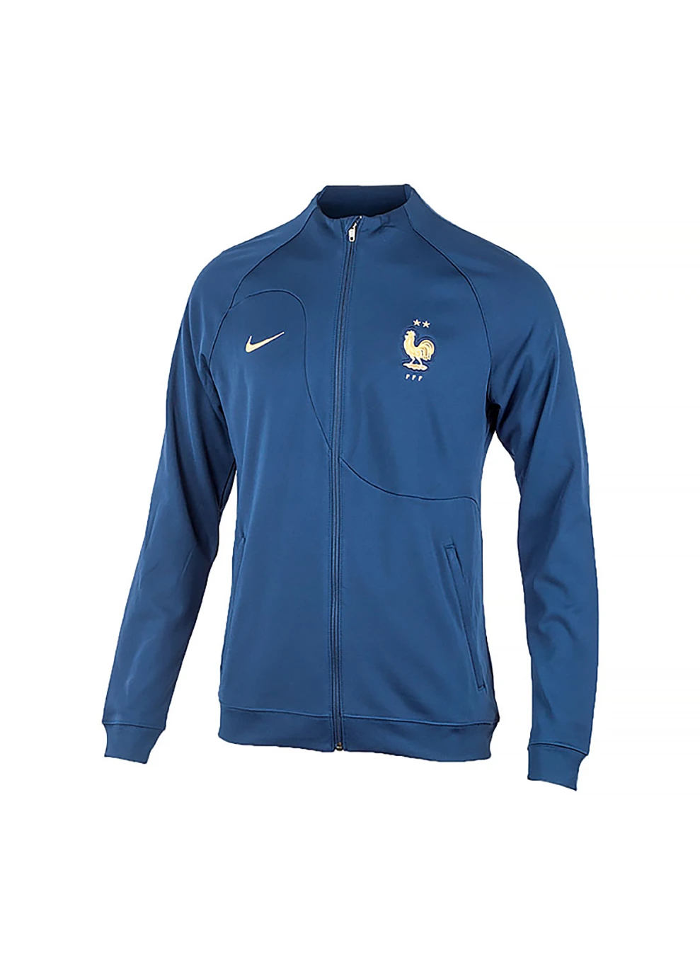 Синяя демисезонная мужская куртка fff mnk acdpr anthm jkt kpr синий Nike