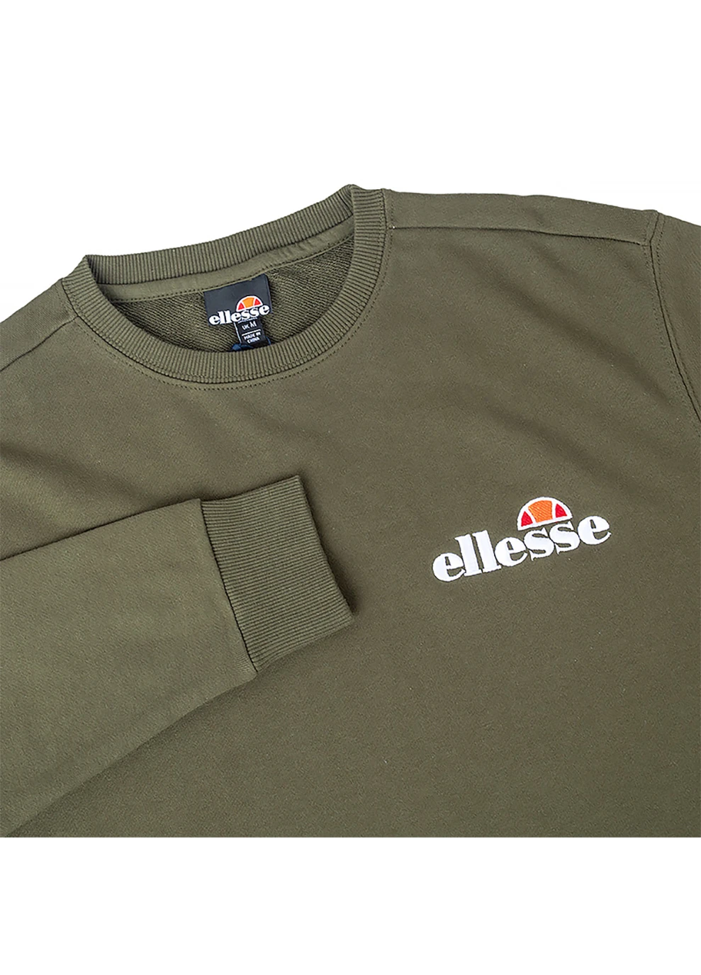 Хаки мужской свитшот fierro хаки Ellesse (260794762)