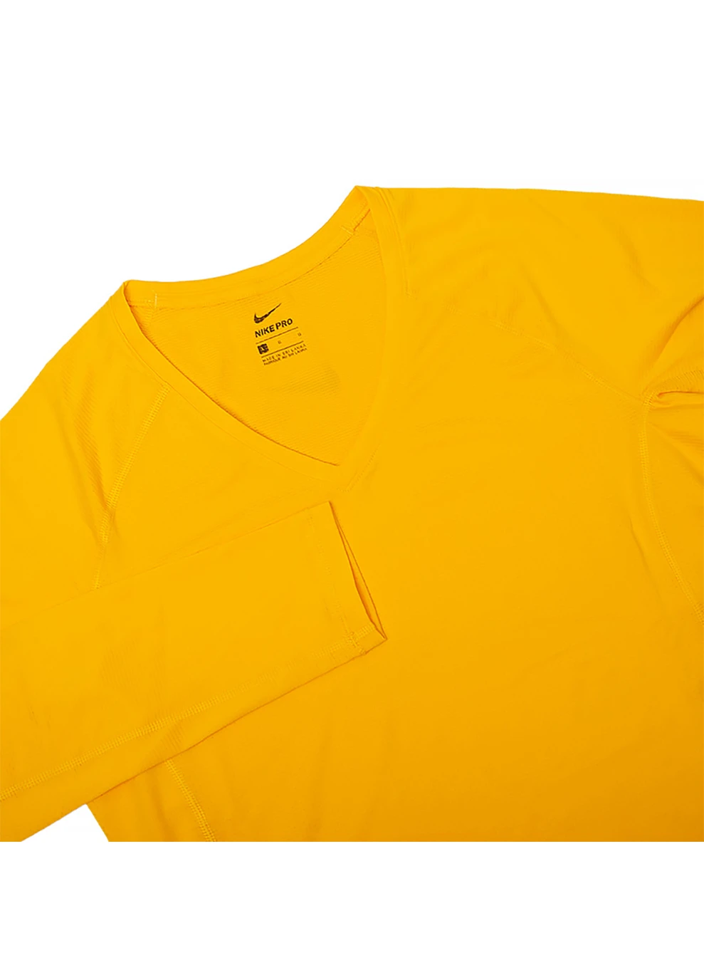 Чоловіча Кофта GFA M NP HPRC TOP LS COMP PR Жовтий Nike (260794147)