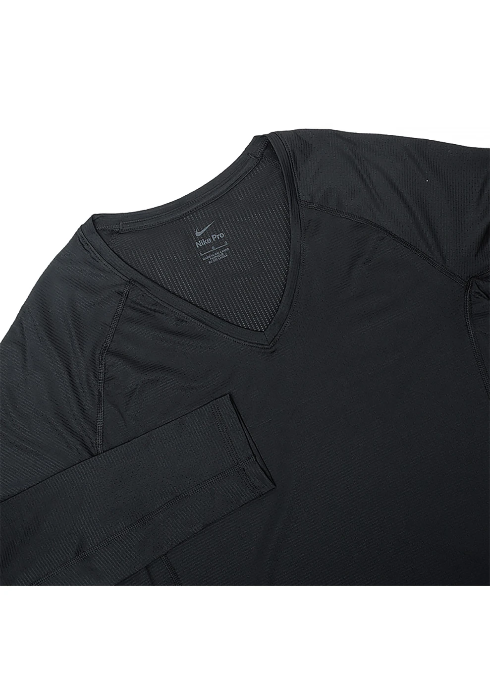 Чоловіча Кофта GFA M NP HPRCL TOP LS COMP PR Чорний Nike (260792744)