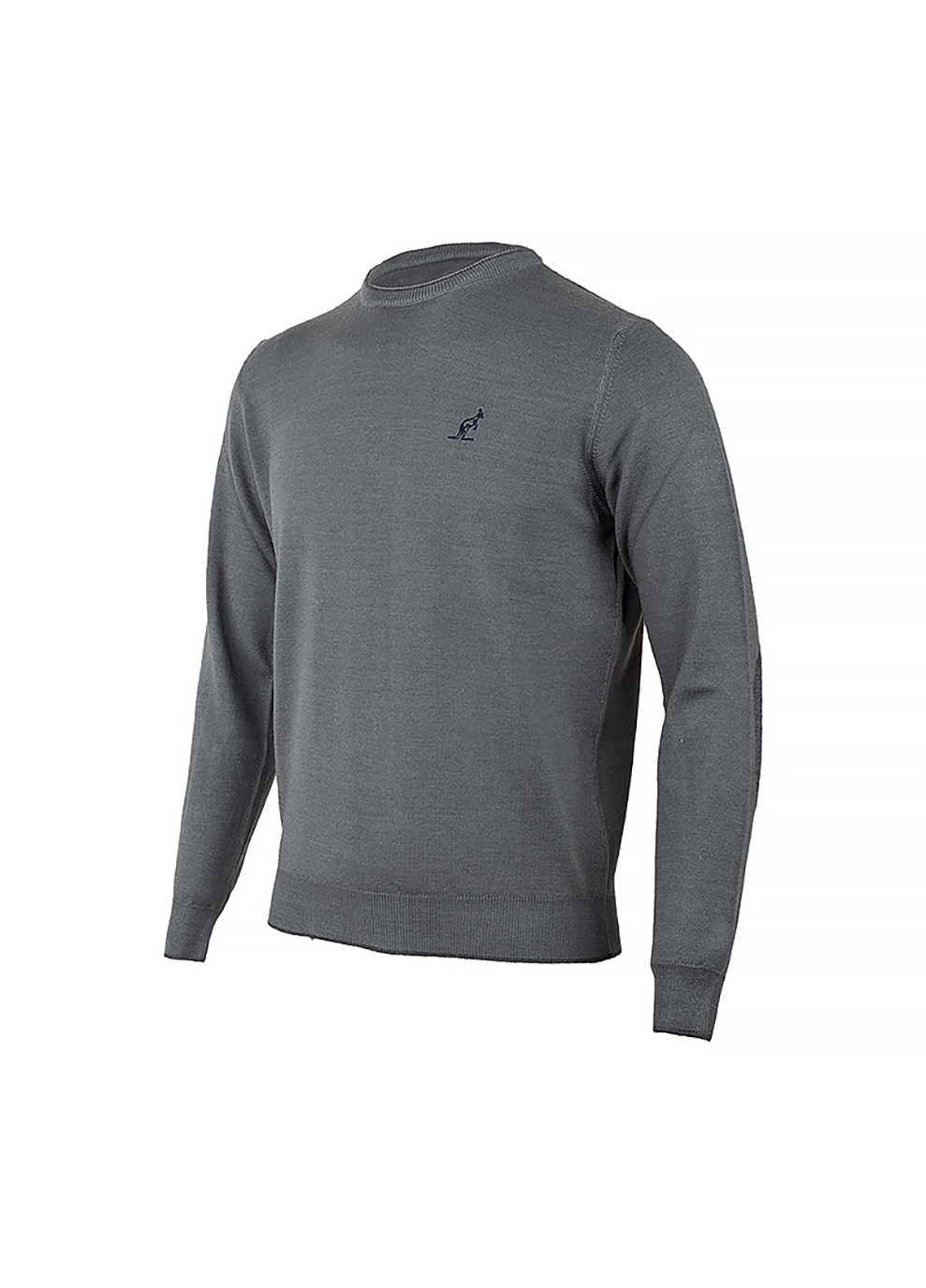 Мужская Кофта AUTRALIAN Sweater Merinos Crewneck Серый Australian (260796268)