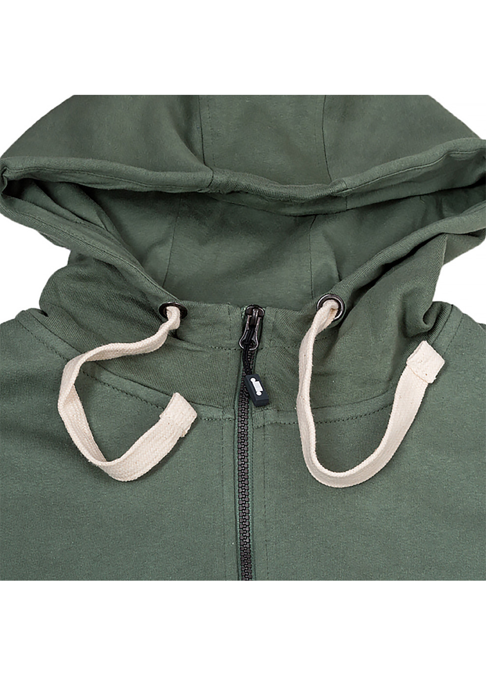 Чоловіча Толстовка HOODED SWEATSHIRT FULL ZIP Sleeve Embroidery Хакі Jeep (260795714)