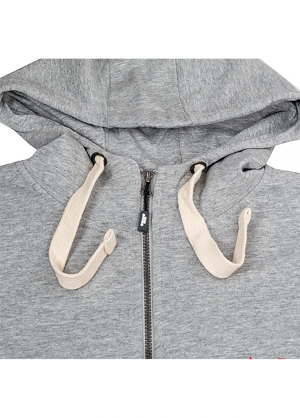 Мужская Толстовка HOODED SWEATSHIRT FULL ZIP The spirit of Adventure Серый Jeep (260796217)