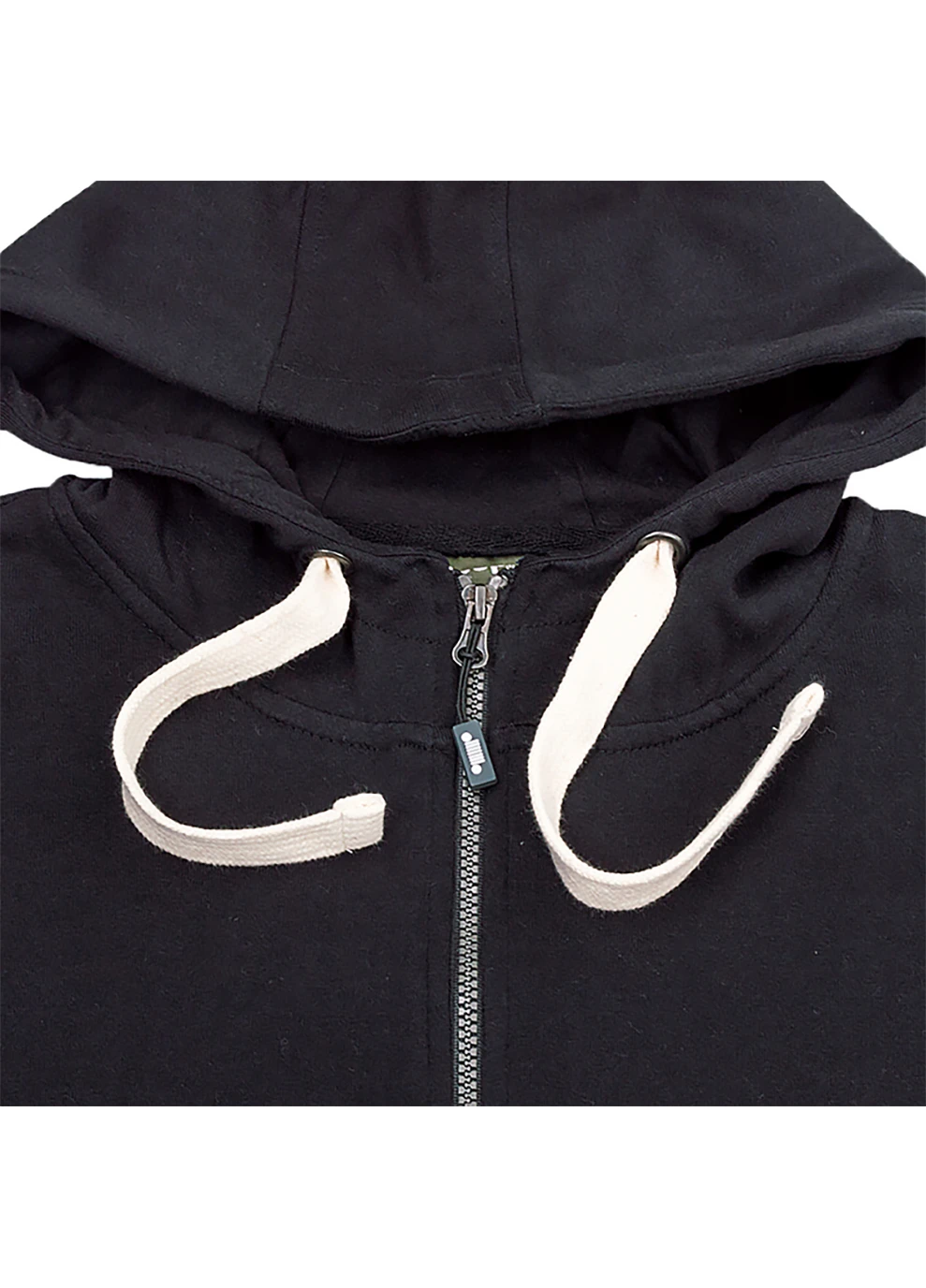 Мужская Толстовка HOODED SWEATSHIRT FULL ZIP The spirit of Adventure Черный Jeep (260795266)