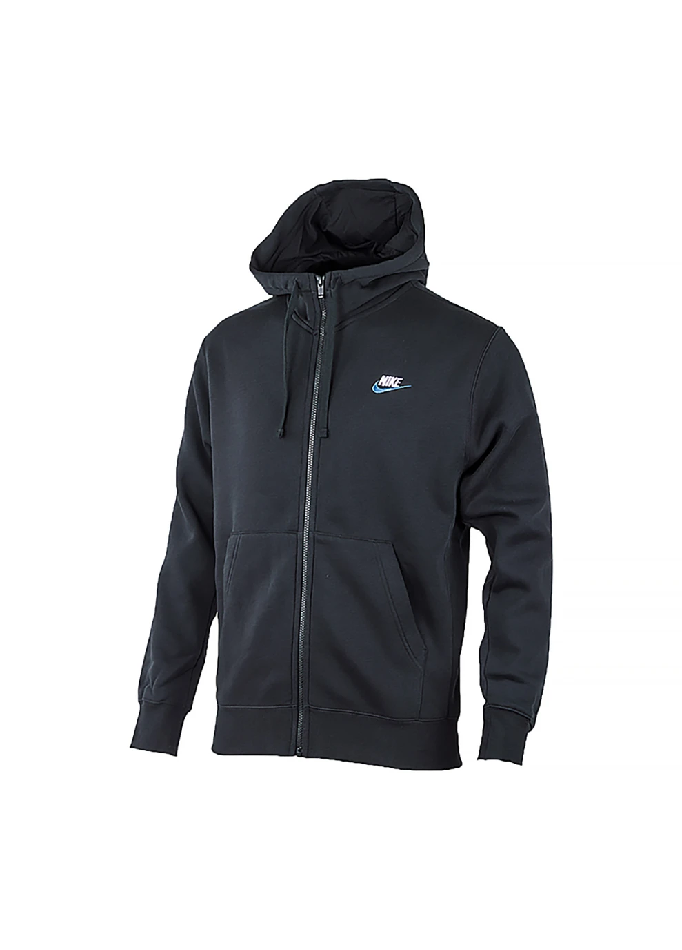 Чоловіча Толстовка M NW CLUB DT HOODIE FZ BB Чорний Nike (260793136)