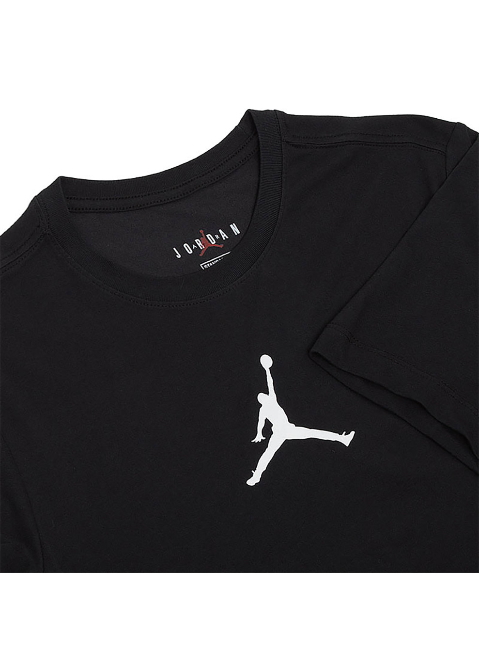 Черная мужская футболка nike m j jumpman dfct ss crew черный 2xl (cw5190-010 2xl) Jordan
