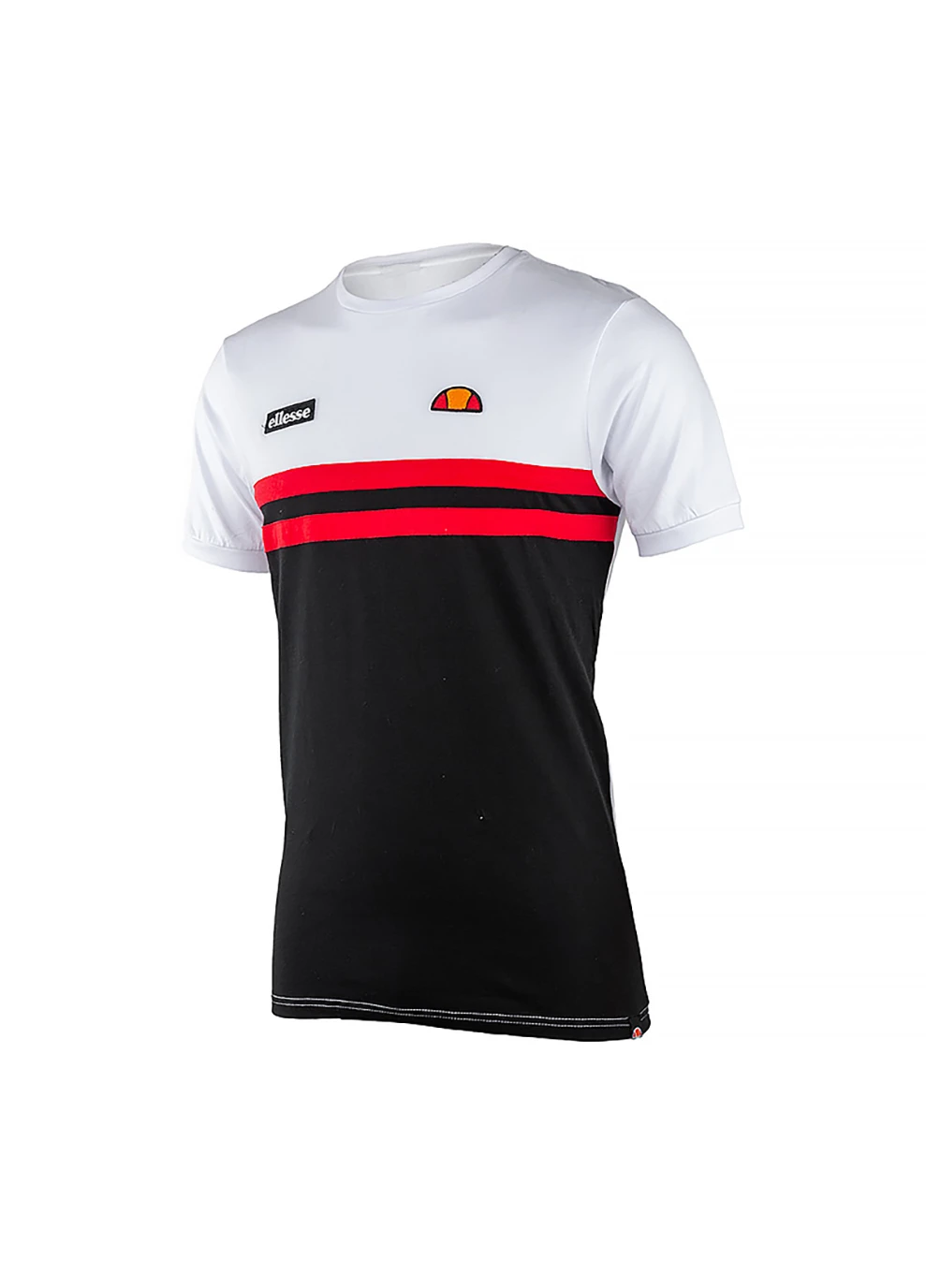 Комбинированная мужская футболка venire комбинированный l (shl08507-black l) Ellesse