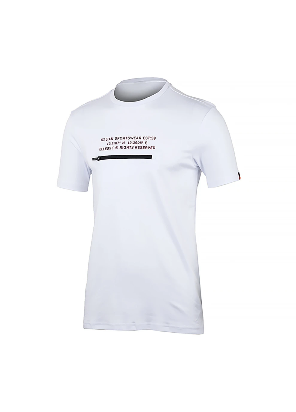 Белая мужская футболка piedmont белый xl (shi11160-white xl) Ellesse