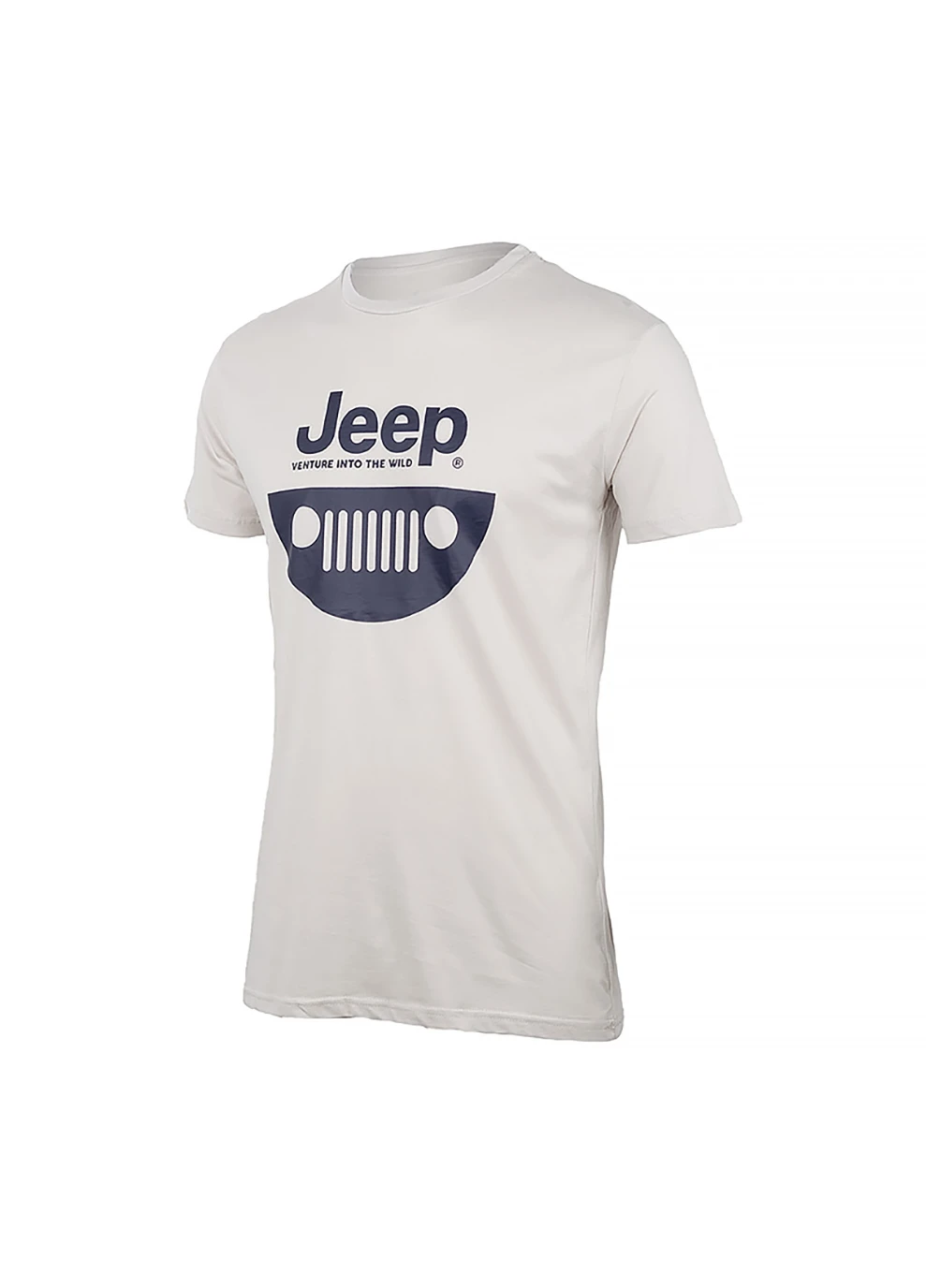Серая мужская футболка t-shirt &grille серый l (o102584-j869 l) Jeep