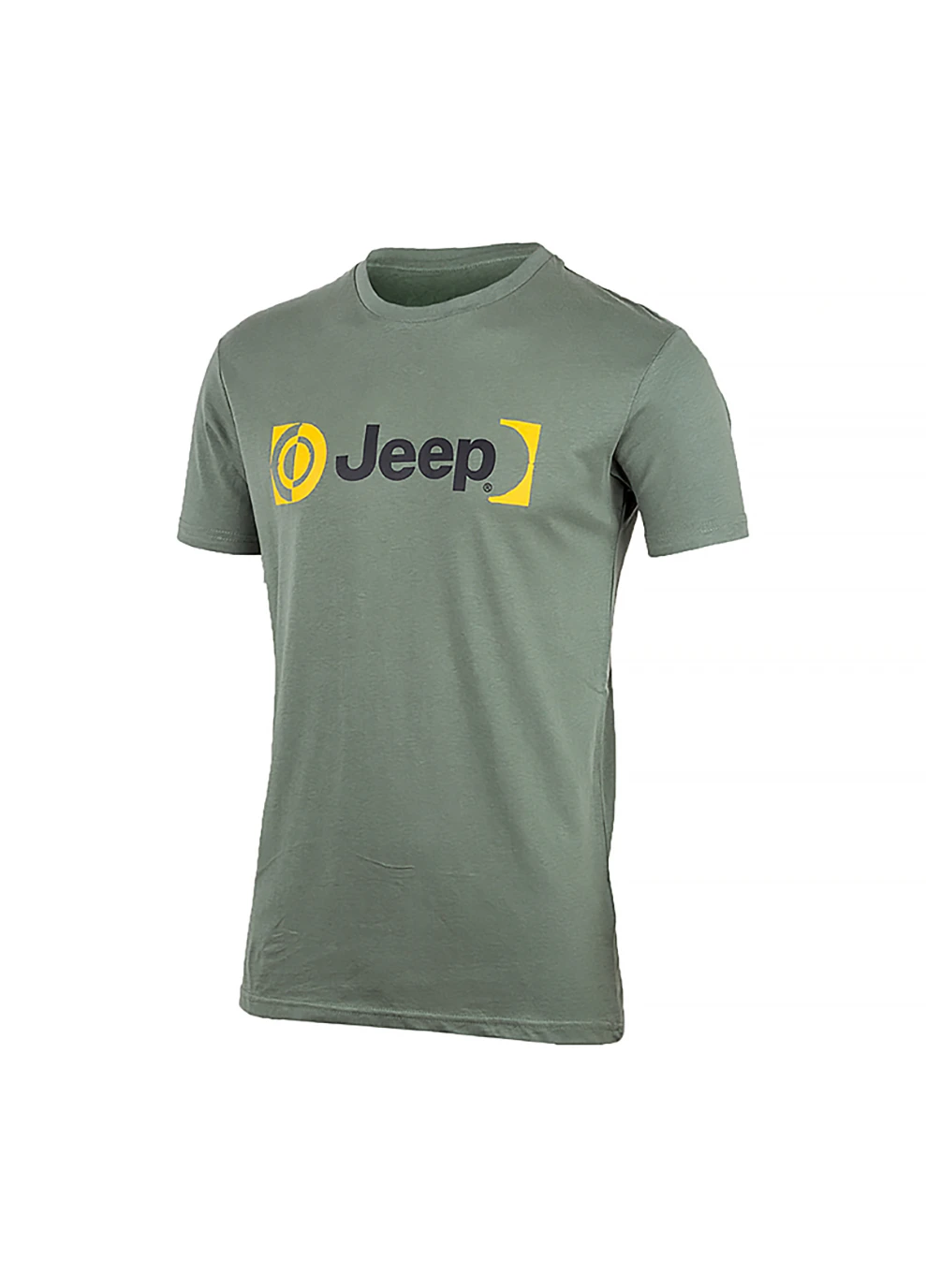 Хакі (оливкова) чоловіча футболка t-shirt paintbrush j22w хакі 2xl (o102590-e845 2xl) Jeep