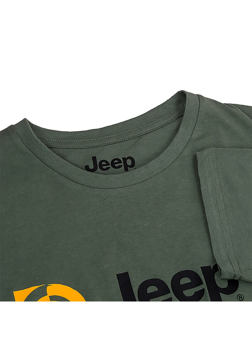 Хакі (оливкова) чоловіча футболка t-shirt paintbrush j22w хакі 2xl (o102590-e845 2xl) Jeep