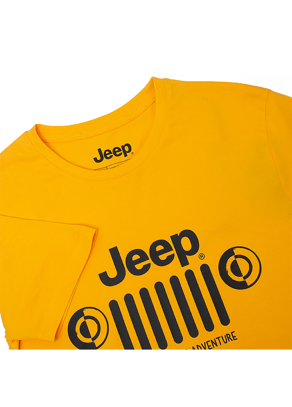 Желтая мужская футболка t-shirt &grille желтый l (o102589-y250 l) Jeep