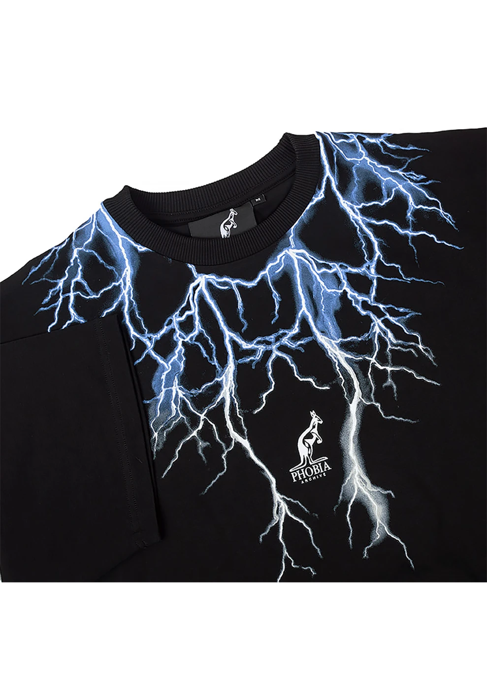 Комбинированная мужская футболка cotton t-shirt phobia принт l (phuts0002-003 l) Australian