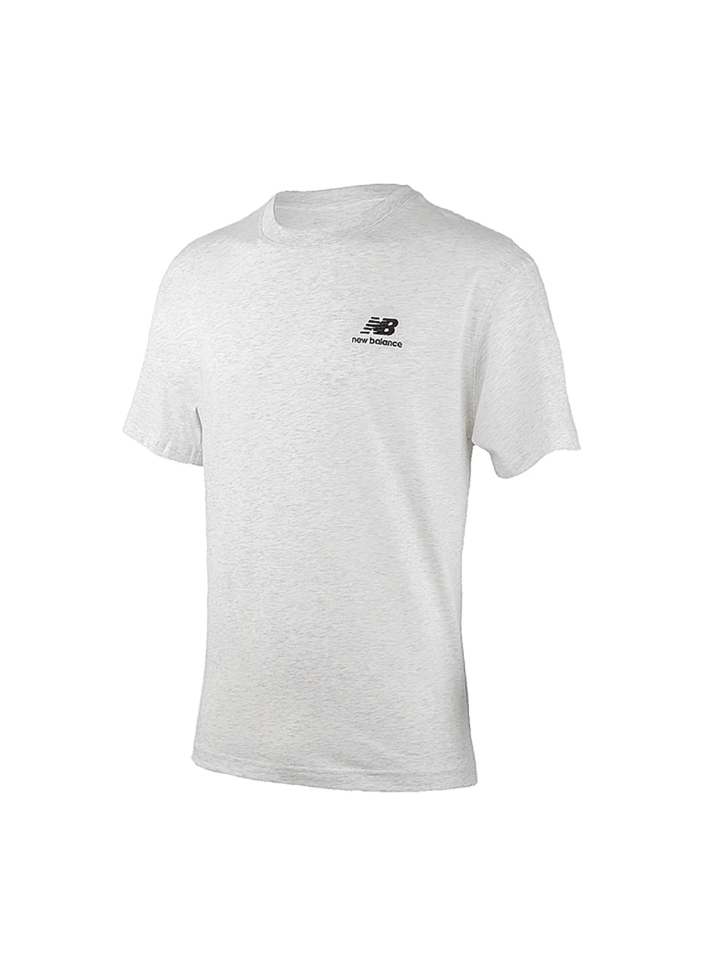 Біла чоловіча футболка essentials uni білий l (ut21503sah l) New Balance