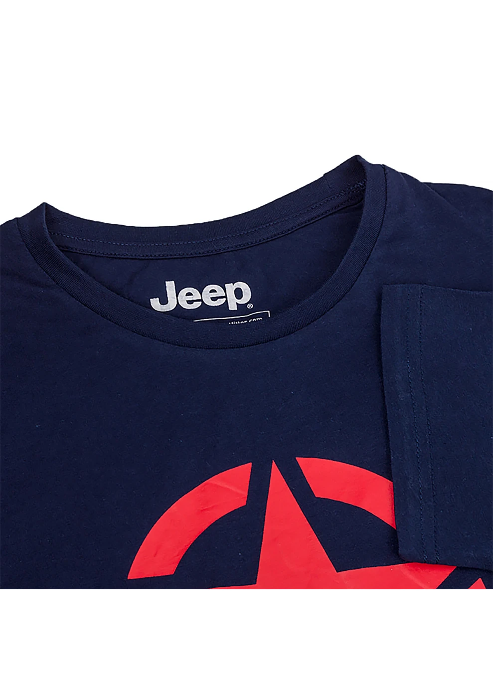 Синя чоловіча футболка t-shirt star j22w синій xl (o102582-a184 xl) Jeep