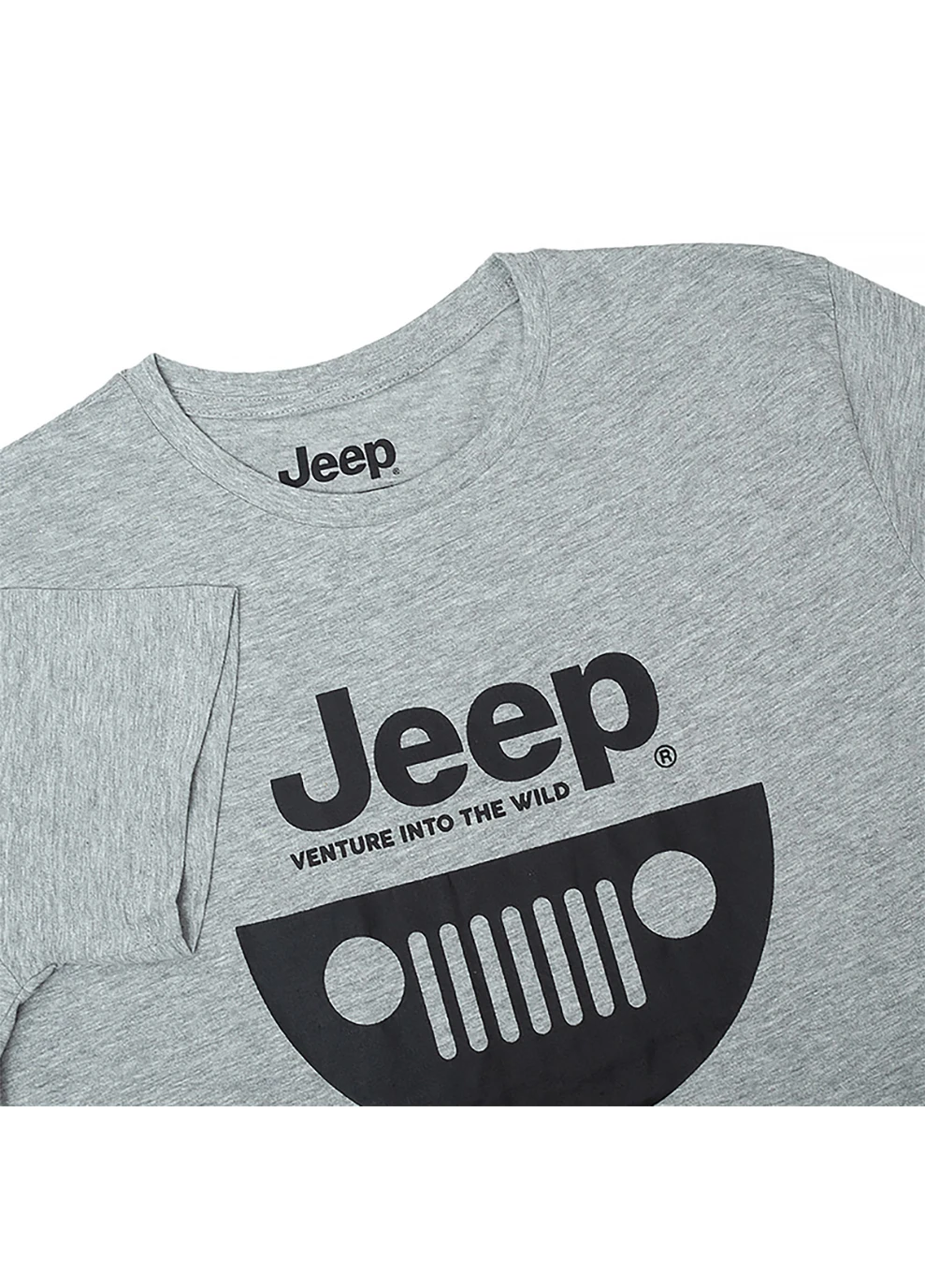 Серая мужская футболка t-shirt &grille серый m (o102584-g433 m) Jeep