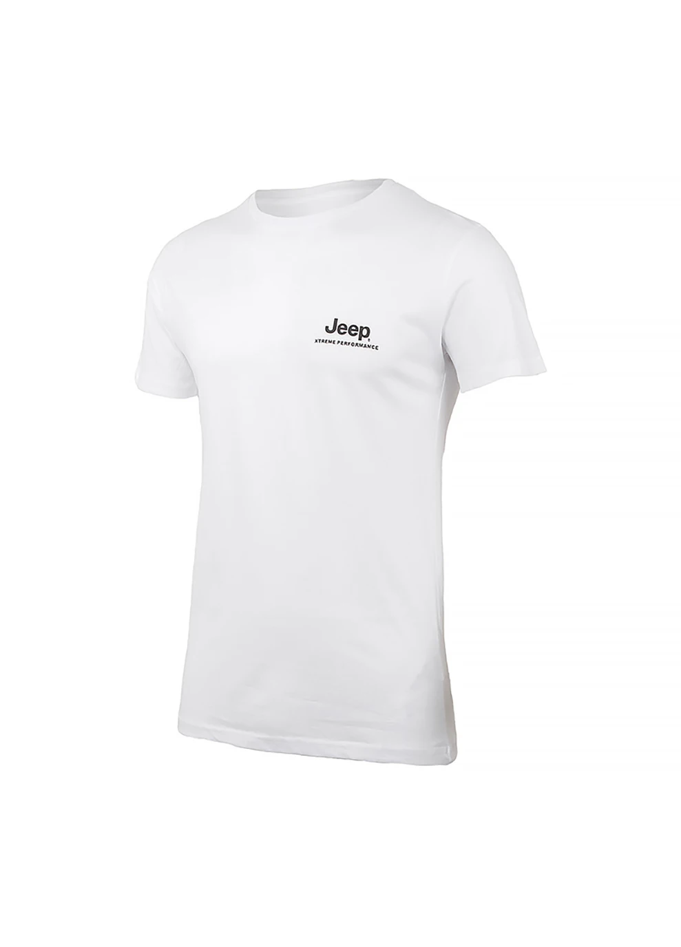 Белая мужская футболка t-shirt seek&discovery back vertical print jx22a белый s (o102628-w030 s) Jeep