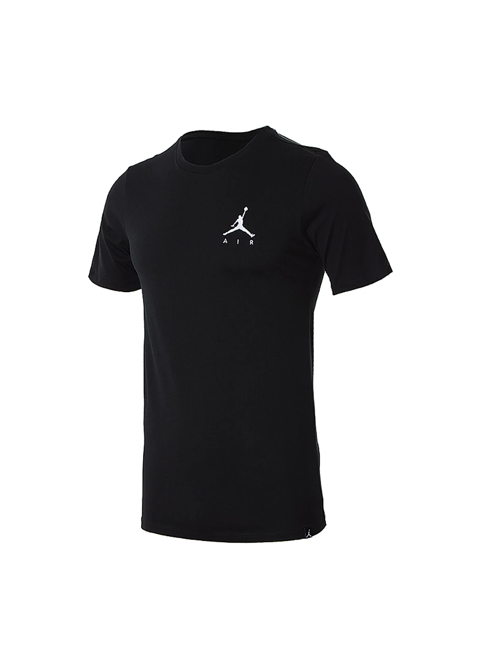 Чорна чоловіча футболка nike m j jumpman air embrd tee чорний s (ah5296-010 s) Jordan
