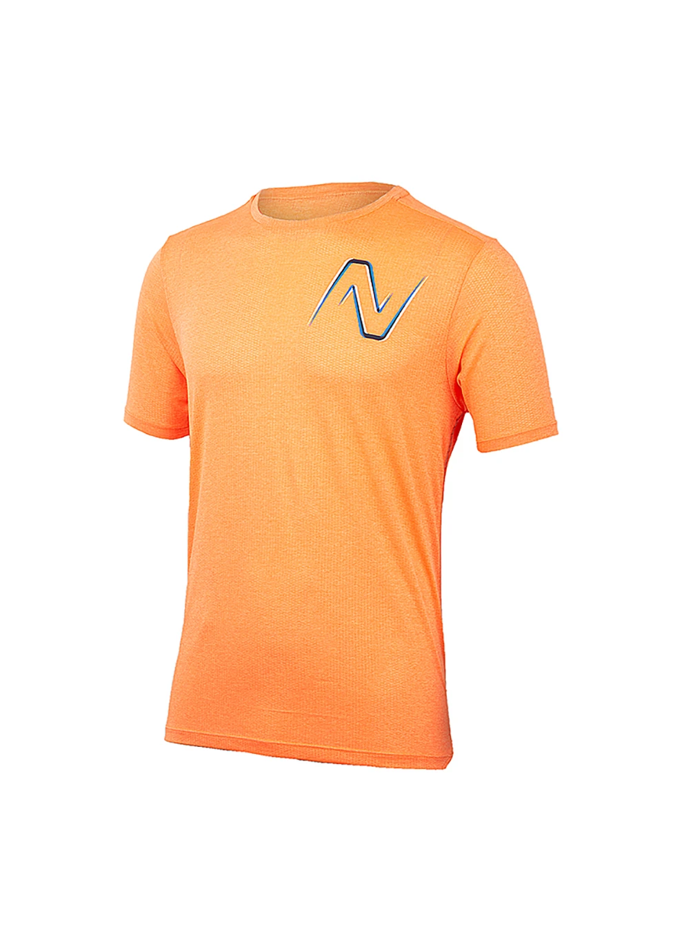 Помаранчева чоловіча футболка graphic impact run ss помаранчевий xl (mt21277vo2 xl) New Balance
