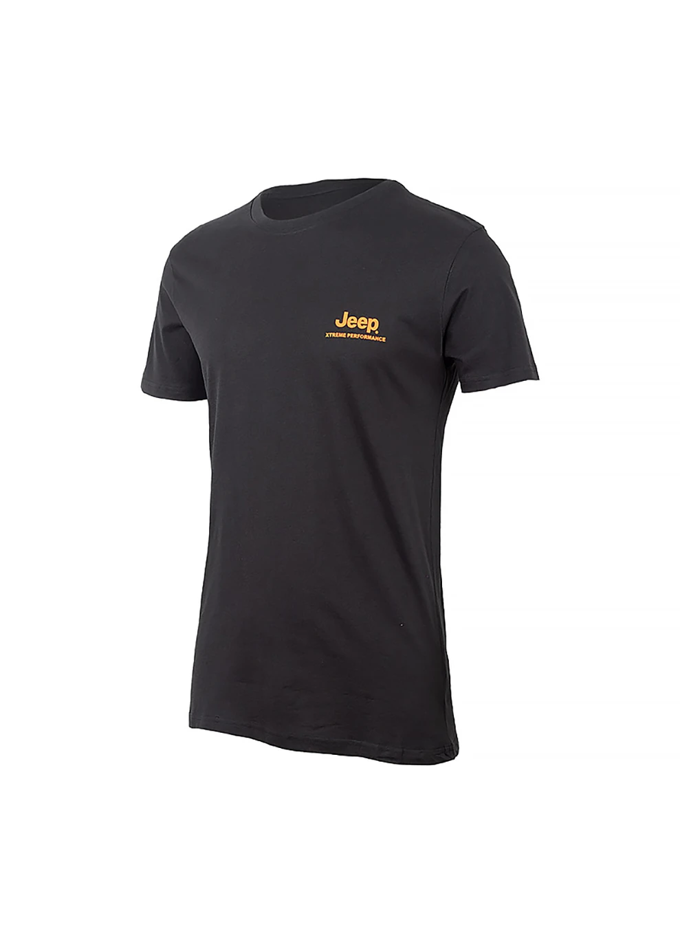 Чорна чоловіча футболка t-shirt seek&discovery back vertical print jx22a чорний m (o102628-b968 m) Jeep