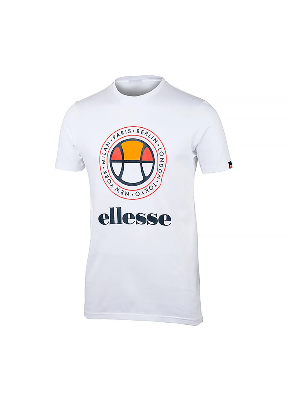 Белая мужская футболка campa белый s (shi11152-white s) Ellesse