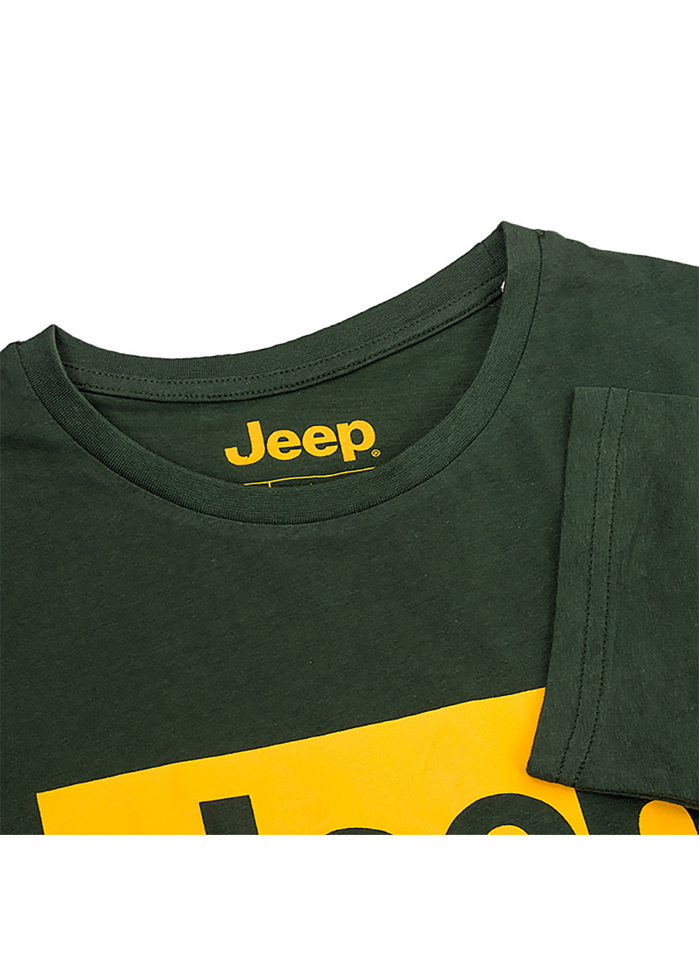 Хаки (оливковая) мужская футболка t-shirt contours j22w хаки xl (o102581-e853 xl) Jeep