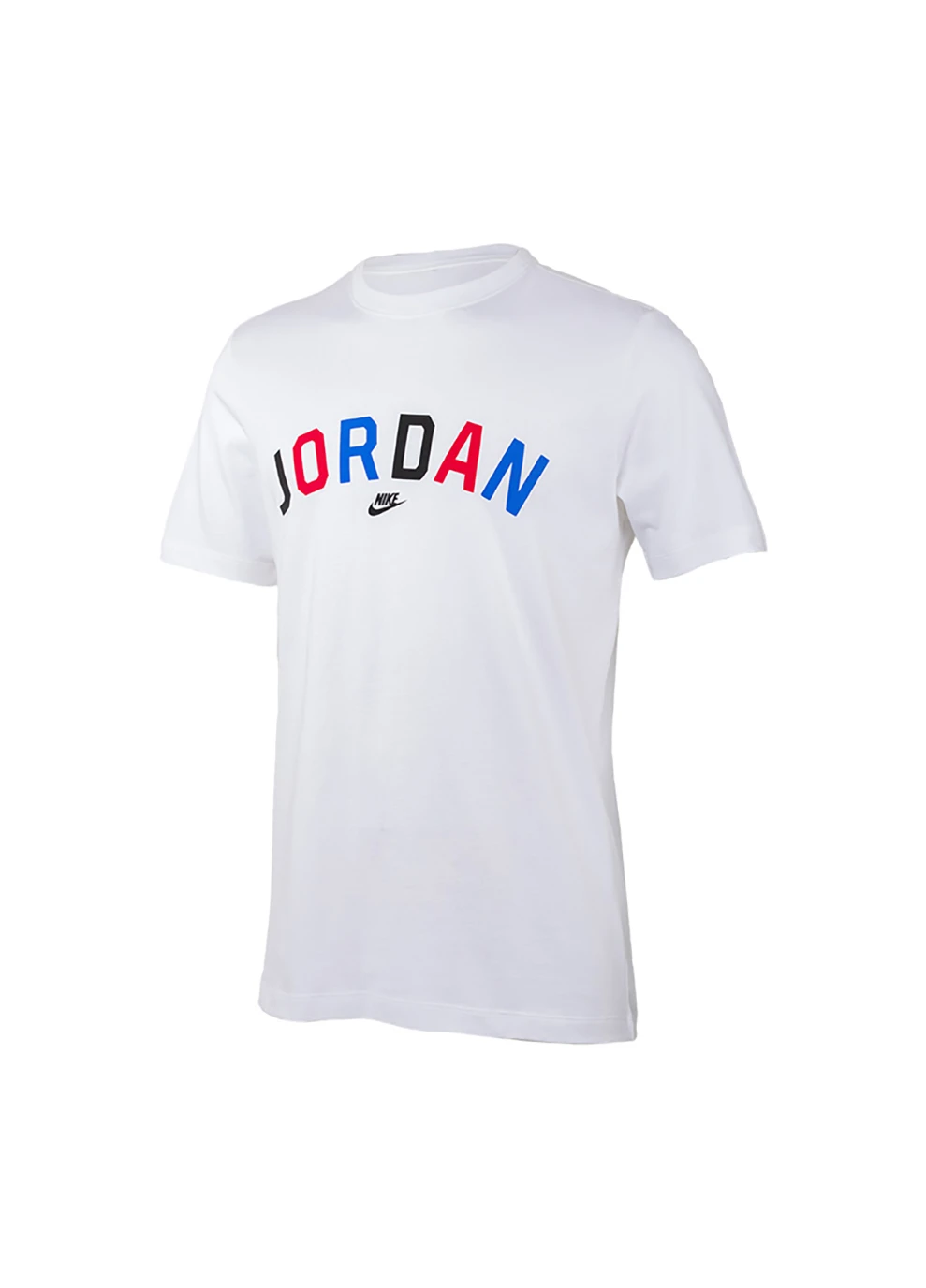 Біла чоловіча футболка m j sprt dna wdmk ss crew білий m (dh8978-100 m) Jordan