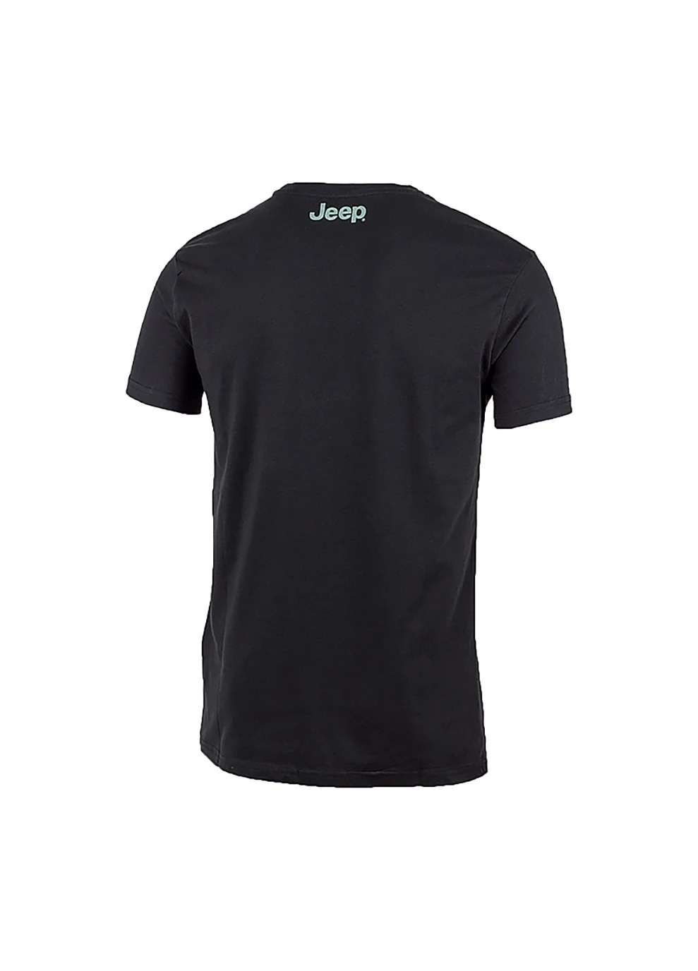 Чорна чоловіча футболка t-shirt venture into the wild чорний s (o102592-b964 s) Jeep