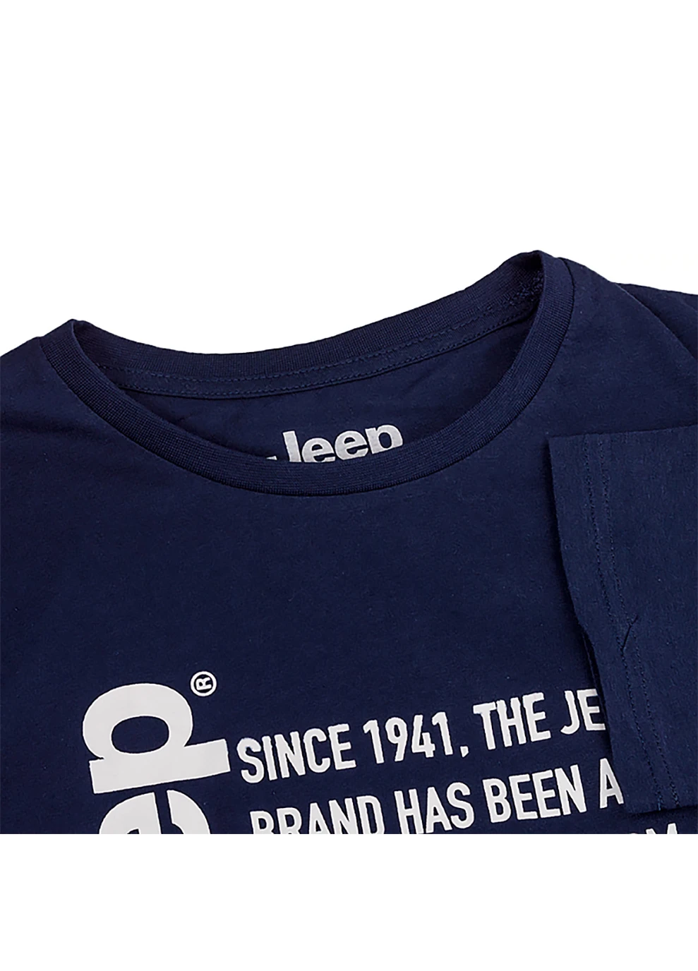 Синя чоловіча футболка t-shirt since 1941 синій s (o102591-k876 s) Jeep