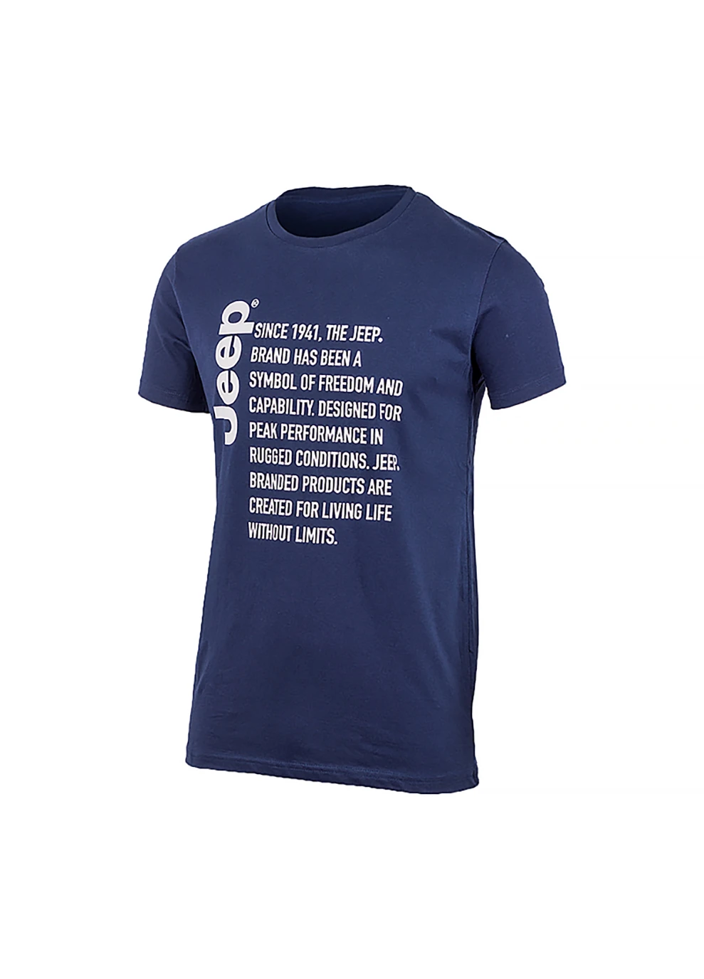 Синя чоловіча футболка t-shirt since 1941 синій s (o102591-k876 s) Jeep