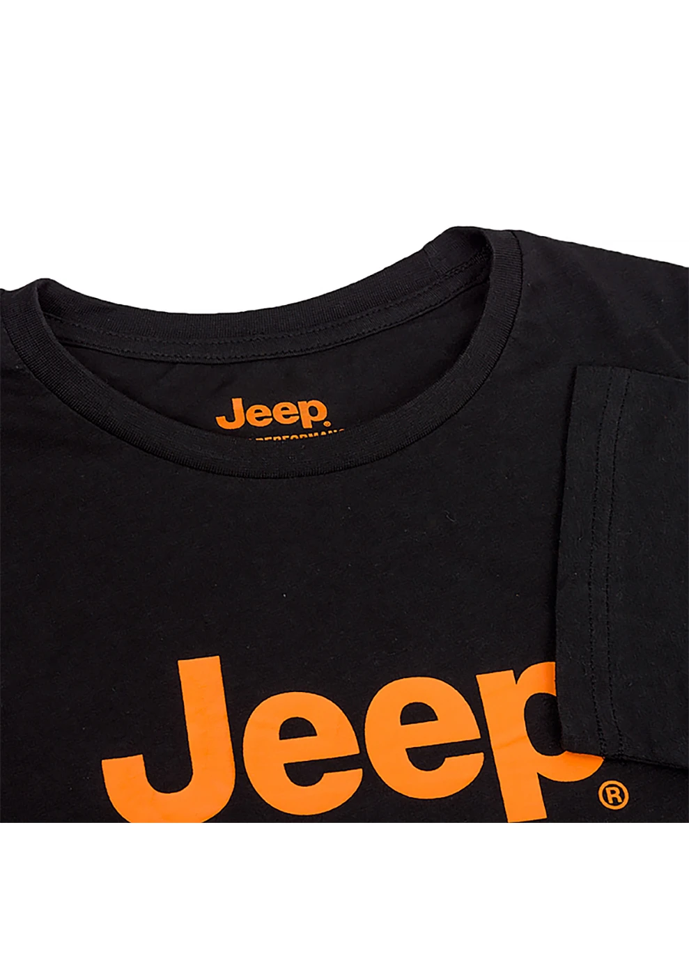 Чорна чоловіча футболка t-shirt xtreme performance print jx22a чорний m (o102629-b968 m) Jeep