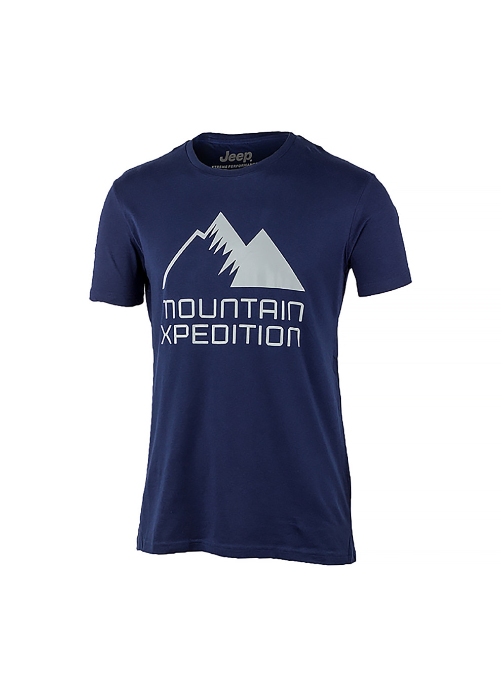 Синя чоловіча футболка t-shirt mountain xpedition print jx22a синій m (o102627-k882 m) Jeep