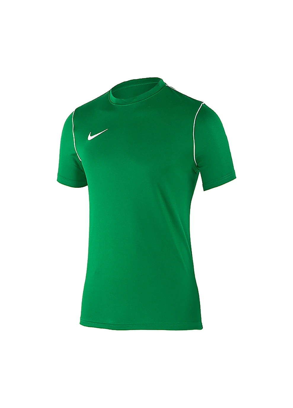 Зеленая мужская футболка m nk df park20 top ss зеленый s (bv6883-302 s) Nike