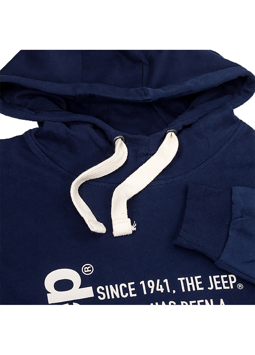 Чоловіче Худі HOODED SWEATSHIRT Since 1941 Синій Jeep (260792026)
