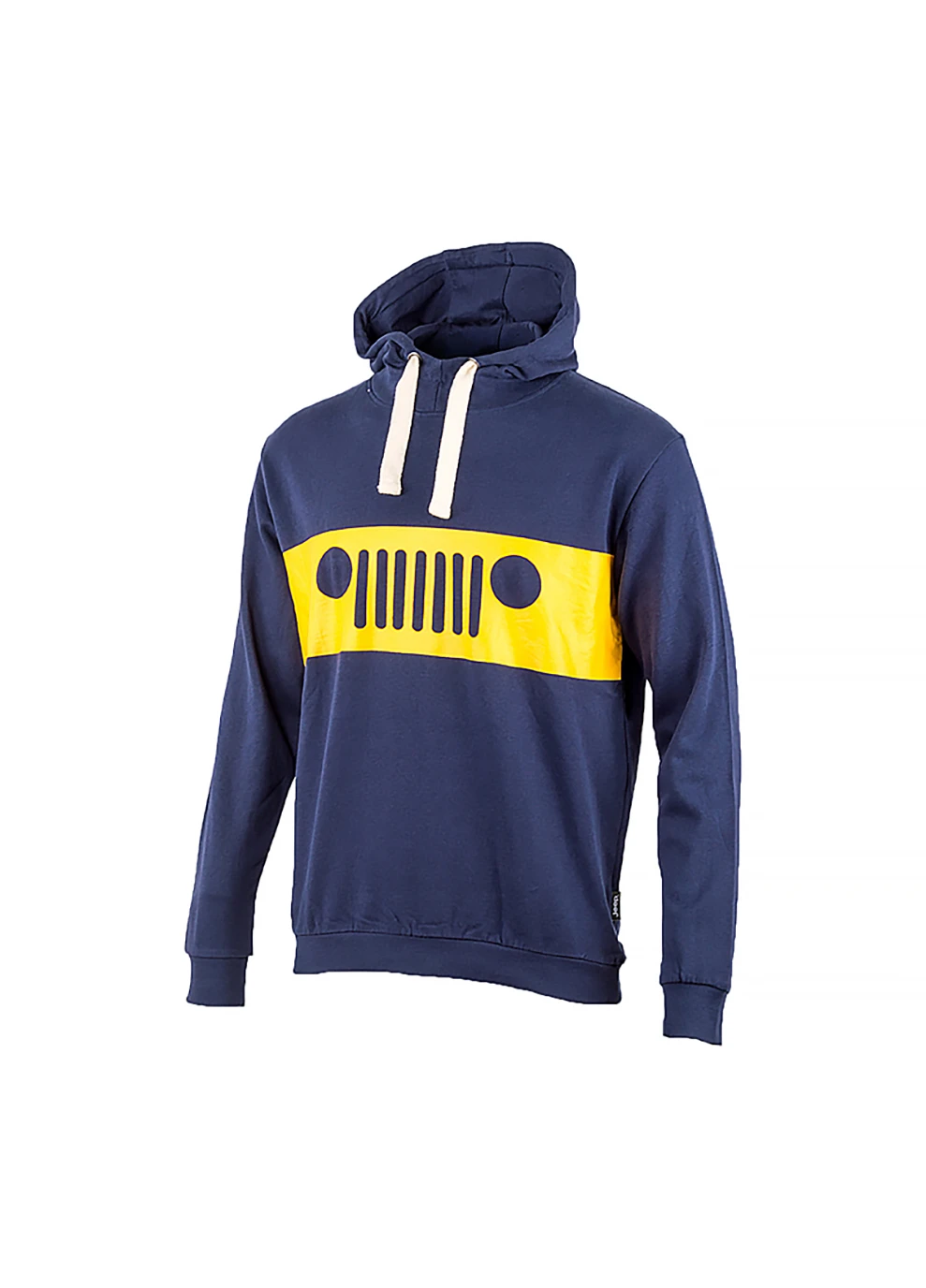 Чоловіче Худі HOODED SWEATSHIRT GRILLE Print Синій Jeep (260794404)