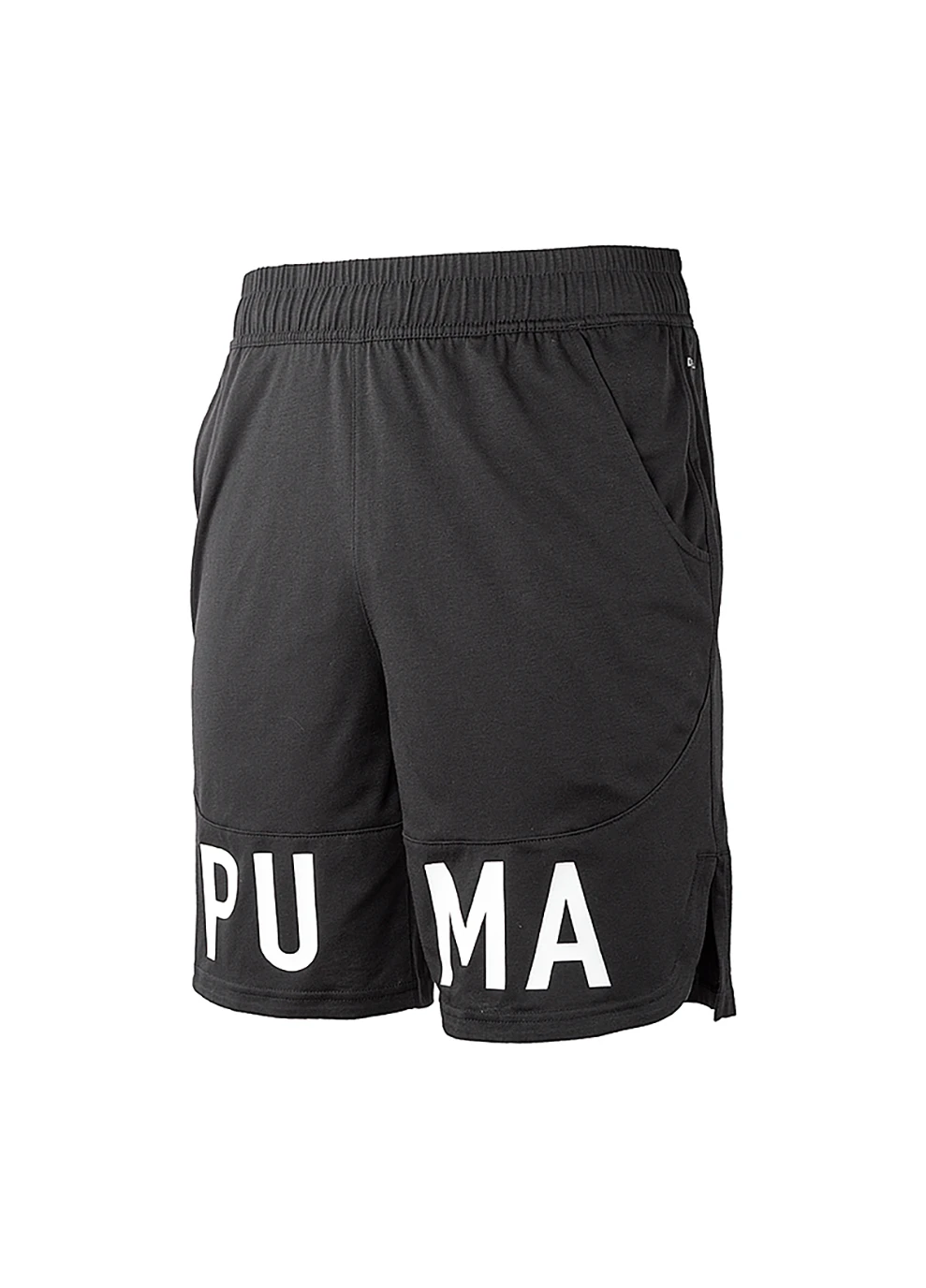 Мужские Шорты TRAIN LOGO 9' SHORT Черный Puma (260793784)