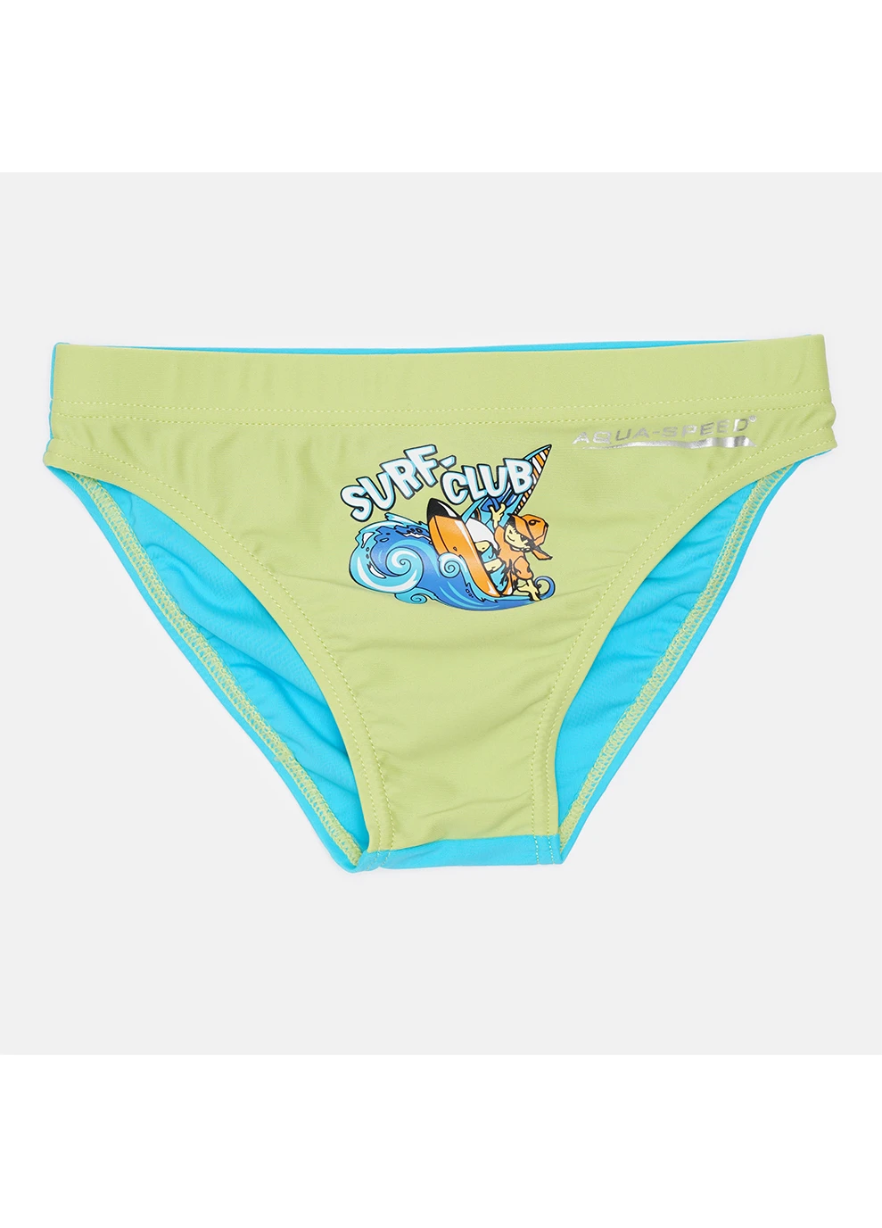 Плавки SURF-CLUB BRIEFS 2014 387-04 Зелений/Блакитний Aqua Speed (260794463)