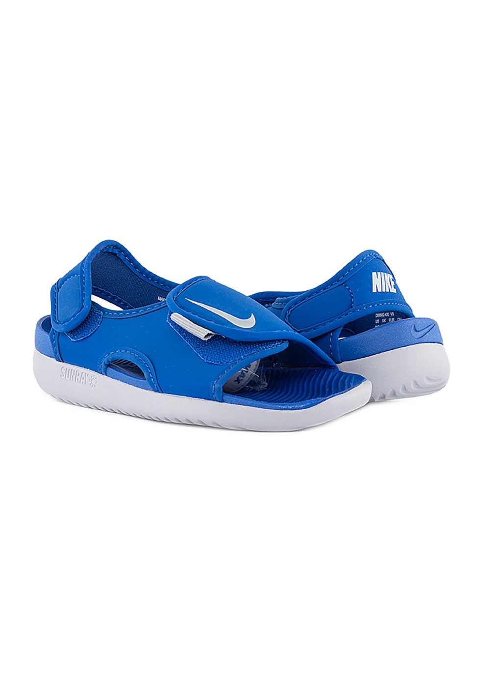 Синие кэжуал детские сандали (босоножки) sunray adjust 5 v2 (gs/ps) голубой Nike